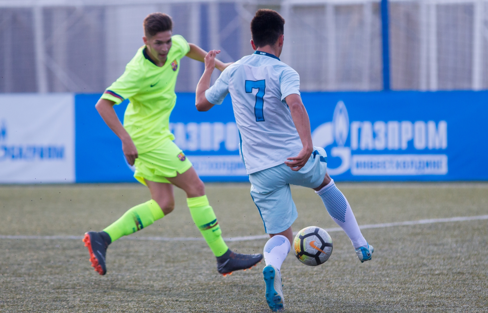 Товарищеский матч «Зенит» U-17 — «Барселона» U-18