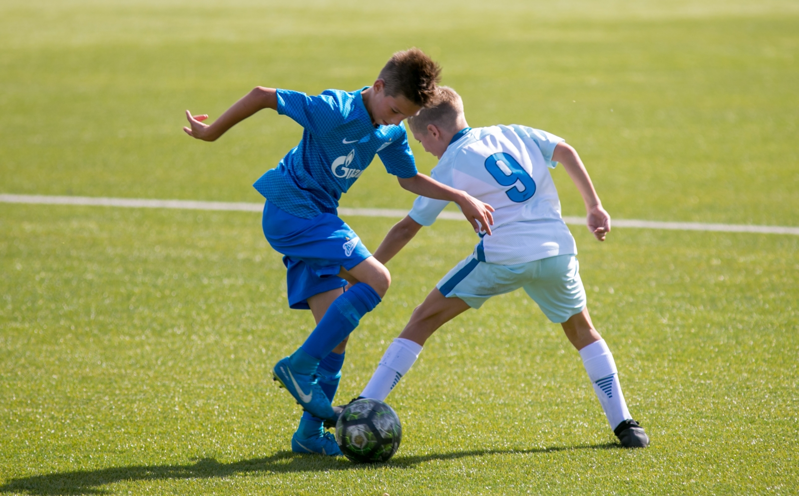 Товарищеские матчи детей из тренировочного лагеря «Газпром»-академии и команд академии «Зенита»