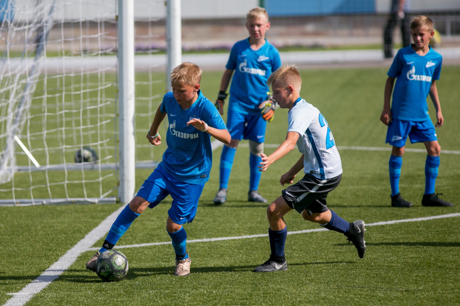 Товарищеские матчи детей из тренировочного лагеря «Газпром»-академии и команд академии «Зенита»