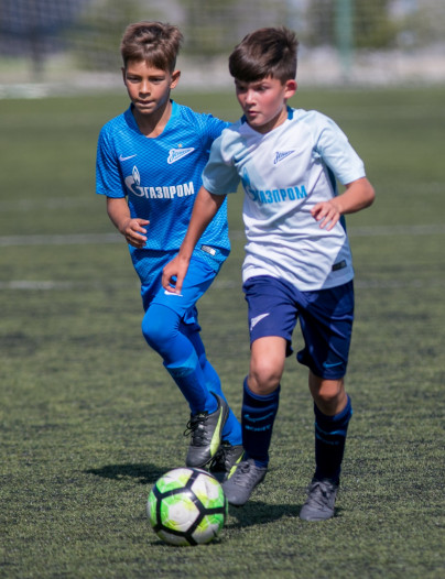 Товарищеские матчи детей из тренировочного лагеря «Газпром»-академии и команд академии «Зенита»