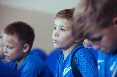 «Большой фестиваль футбола»: тренировка детей из тренировочного лагеря Академии, завершение тренировочных сборов