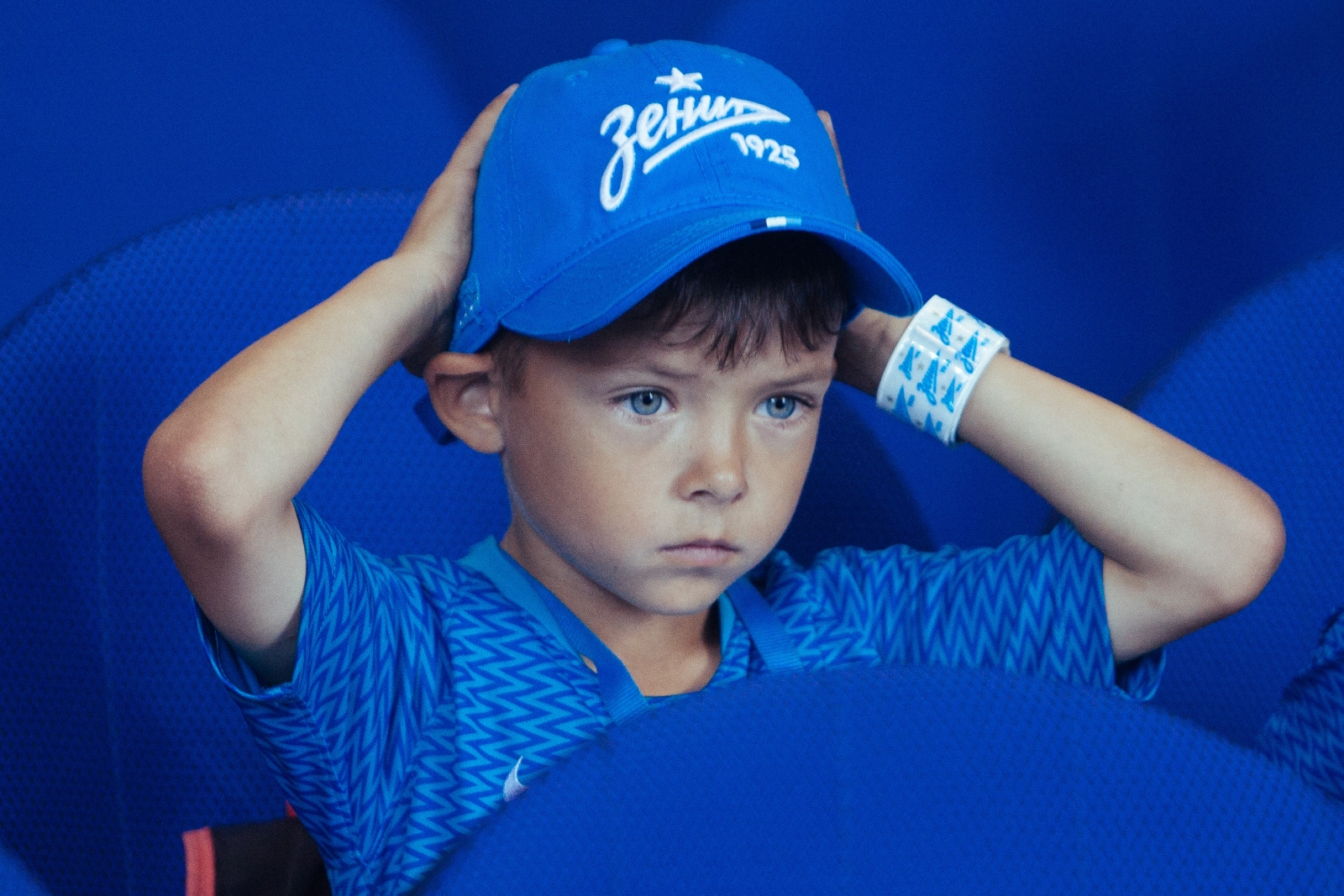 «Большой фестиваль футбола»: тренировка детей из тренировочного лагеря Академии, завершение тренировочных сборов