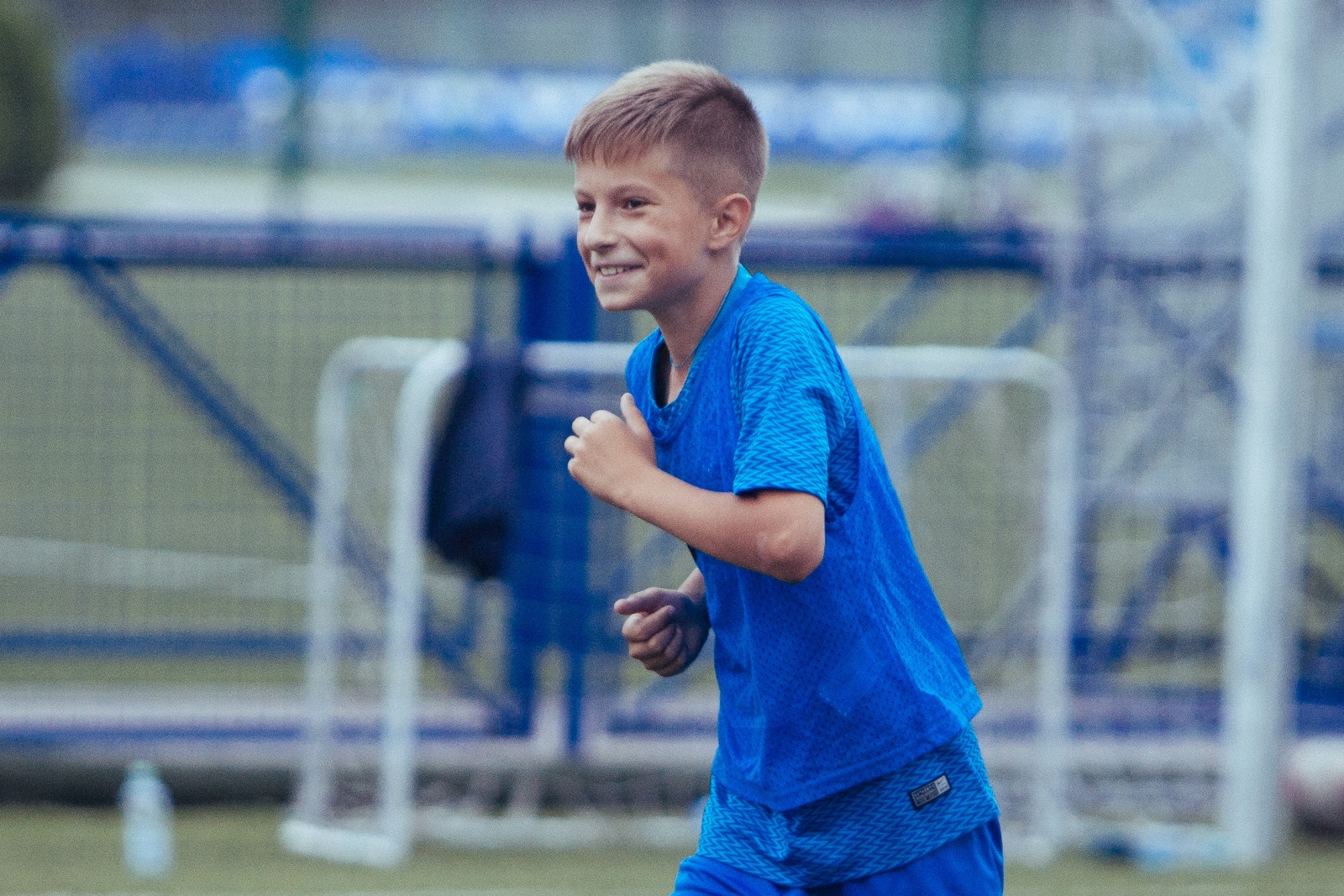 «Большой фестиваль футбола»: тренировка детей из тренировочного лагеря Академии, завершение тренировочных сборов