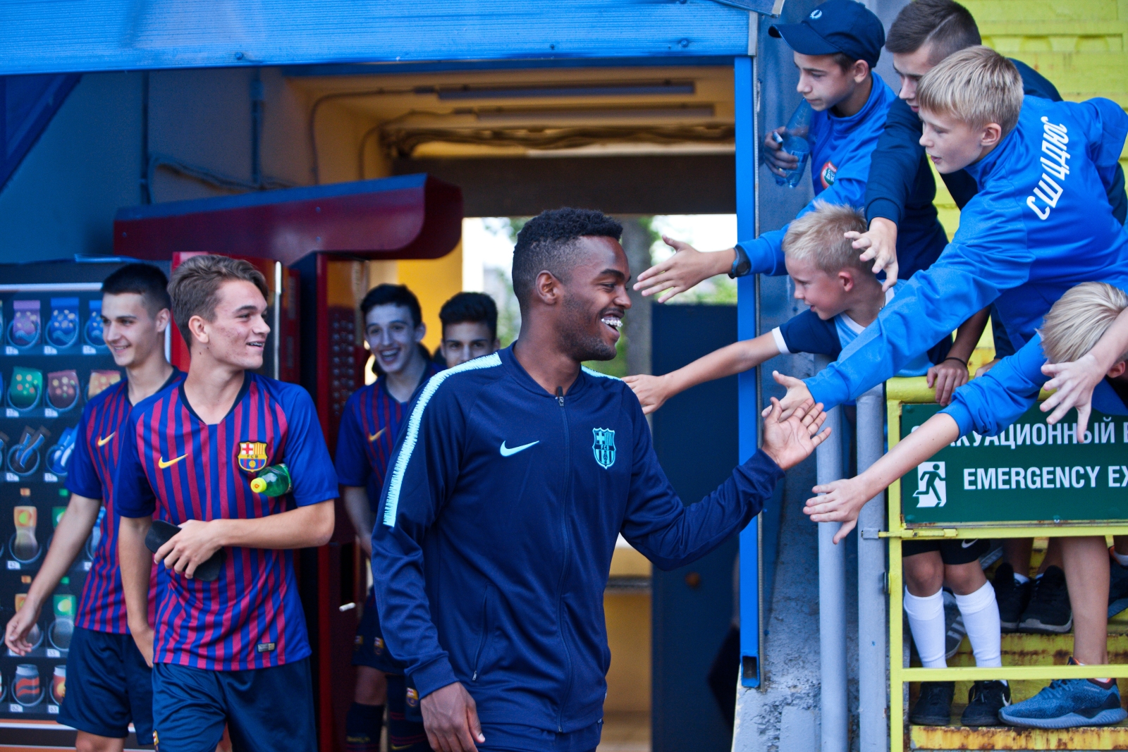 Cбор «Барселоны» в «Газпром»-Академии: товарищиский матч «Зенит» U-16 — «Барселона» U-18