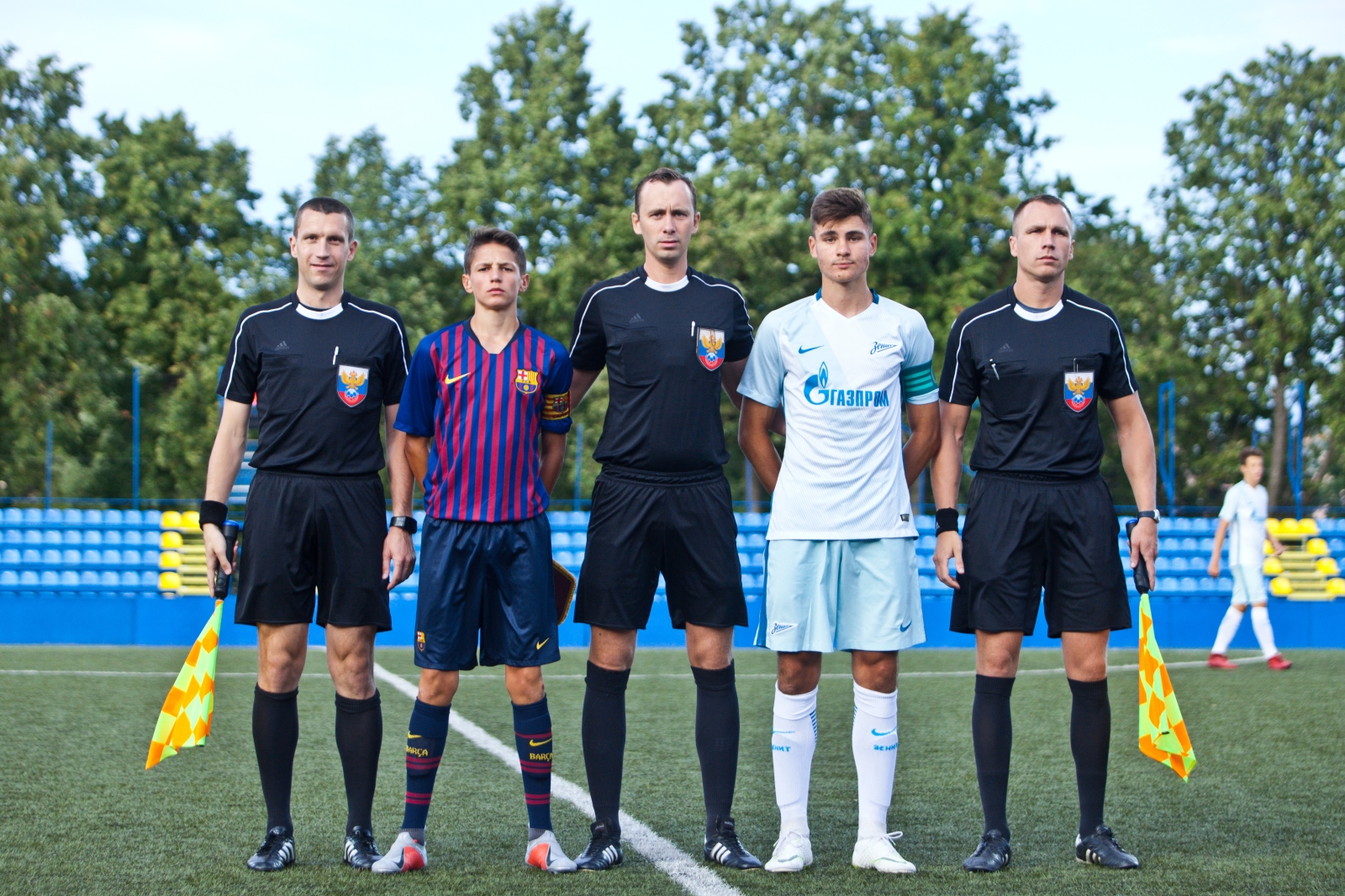 Cбор «Барселоны» в «Газпром»-Академии: товарищиский матч «Зенит» U-16 — «Барселона» U-18