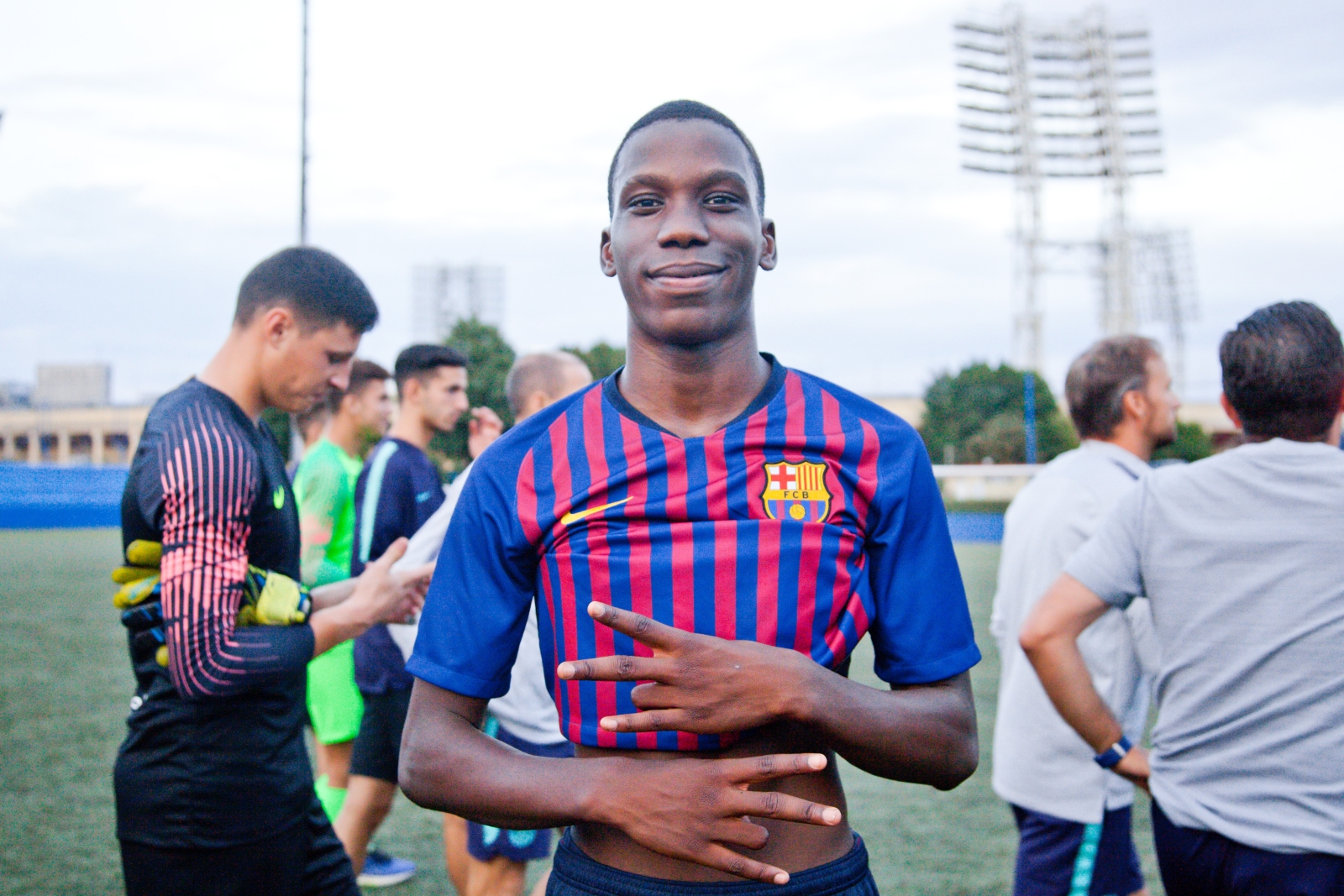 Cбор «Барселоны» в «Газпром»-Академии: товарищиский матч «Зенит» U-16 — «Барселона» U-18