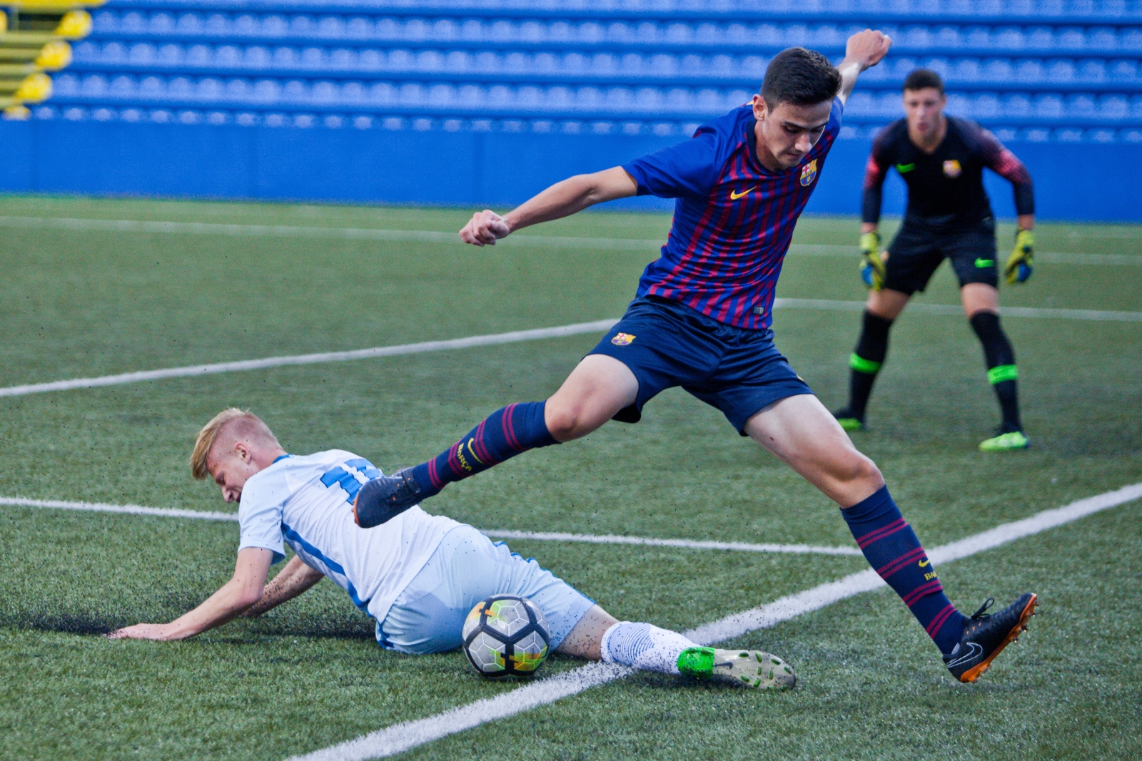 Cбор «Барселоны» в «Газпром»-Академии: товарищиский матч «Зенит» U-16 — «Барселона» U-18