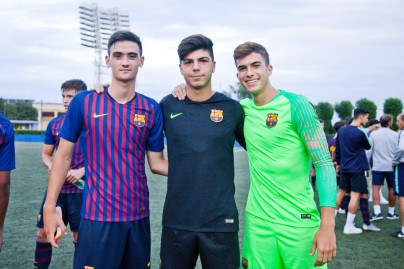 Cбор «Барселоны» в «Газпром»-Академии: товарищиский матч «Зенит» U-16 — «Барселона» U-18