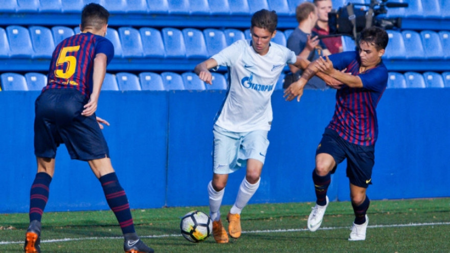 «Зенит» U-16 — «Барселона» Juvenil B: полный обзор матча на «Зенит-ТВ»