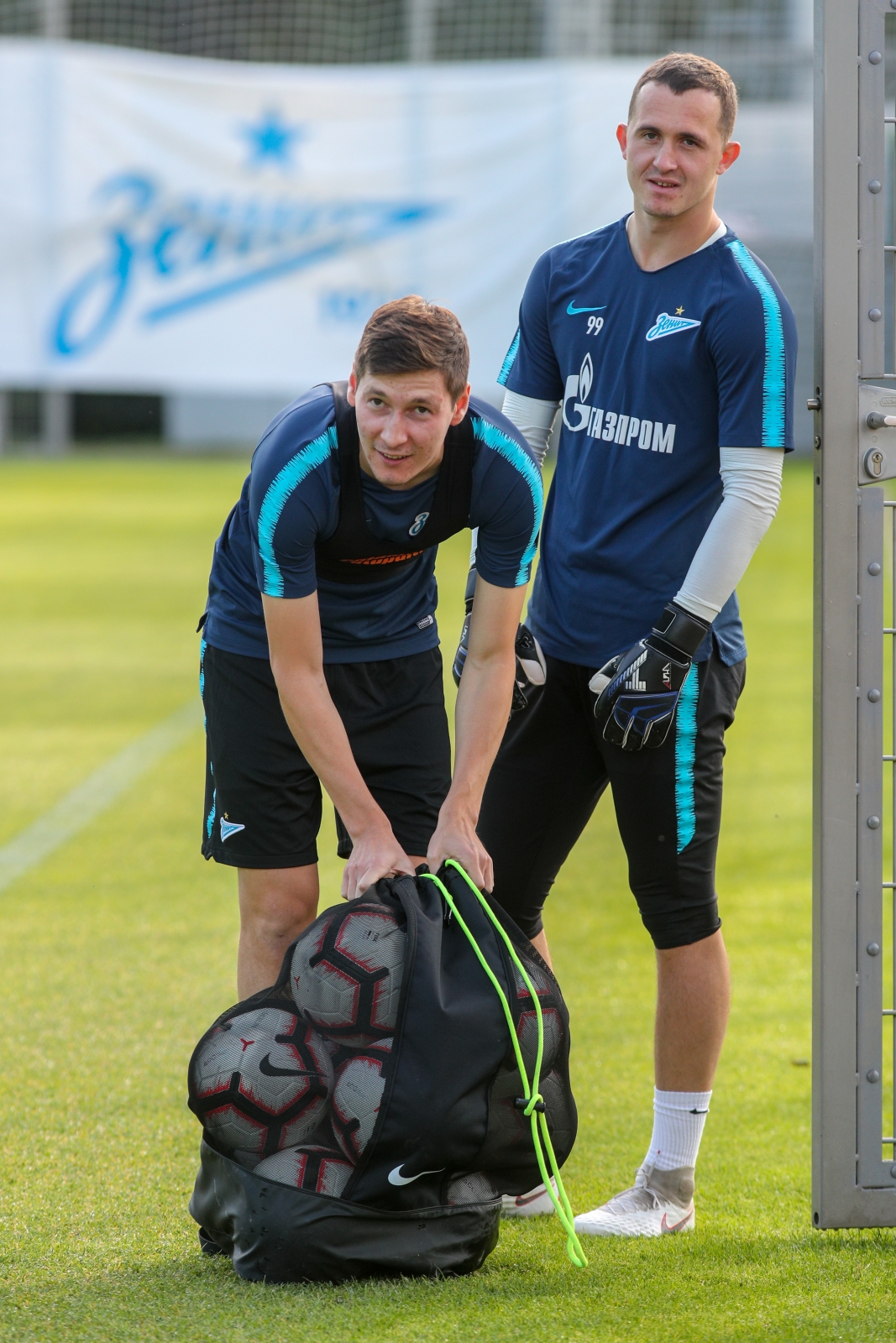 Открытая тренировка «Зенита» перед матчем с минским «Динамо»