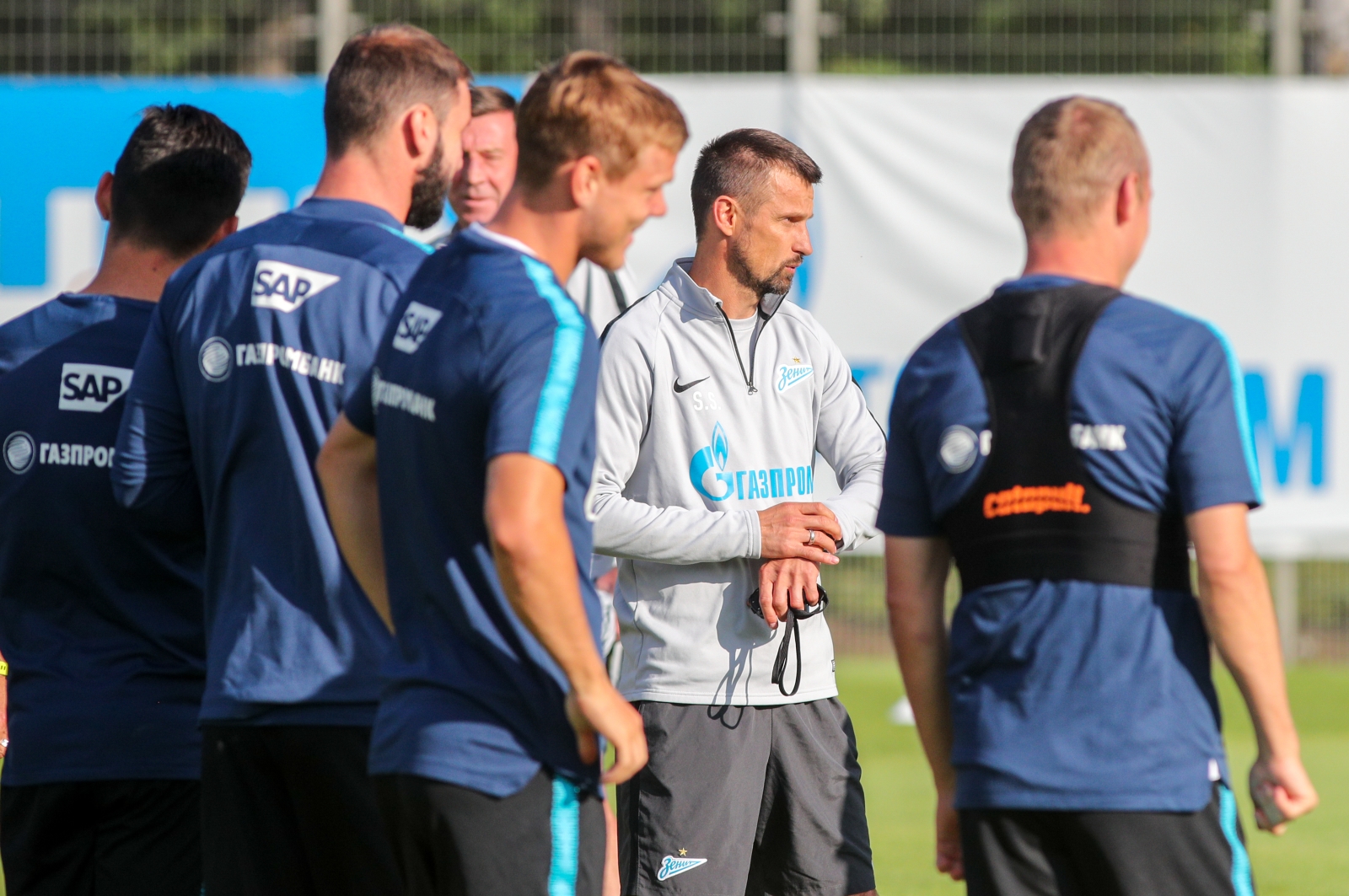 Открытая тренировка «Зенита» перед матчем с минским «Динамо»