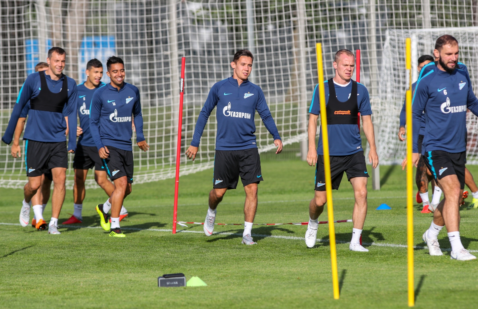 Открытая тренировка «Зенита» перед матчем с минским «Динамо»