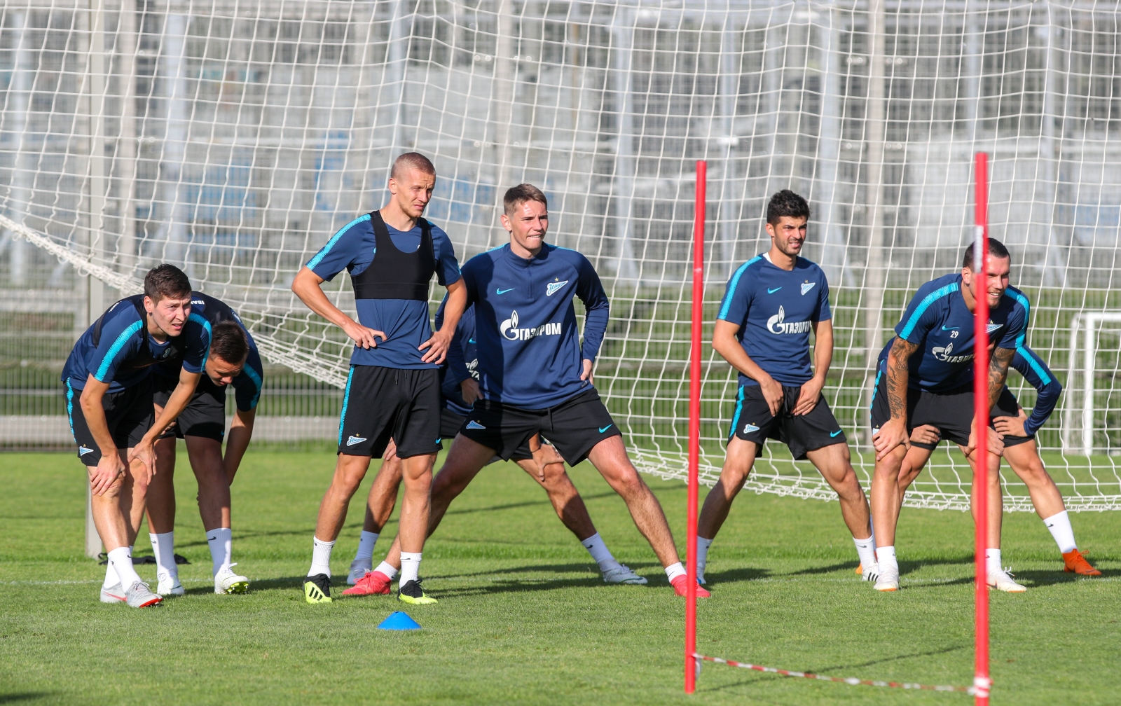 Открытая тренировка «Зенита» перед матчем с минским «Динамо»
