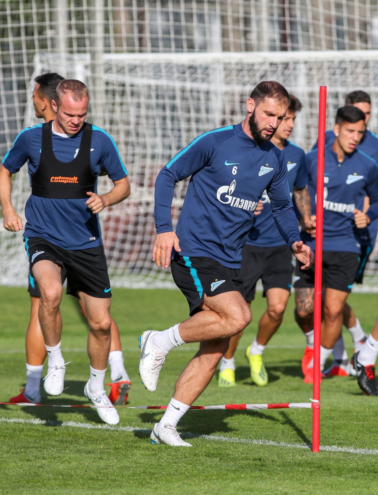 Открытая тренировка «Зенита» перед матчем с минским «Динамо»
