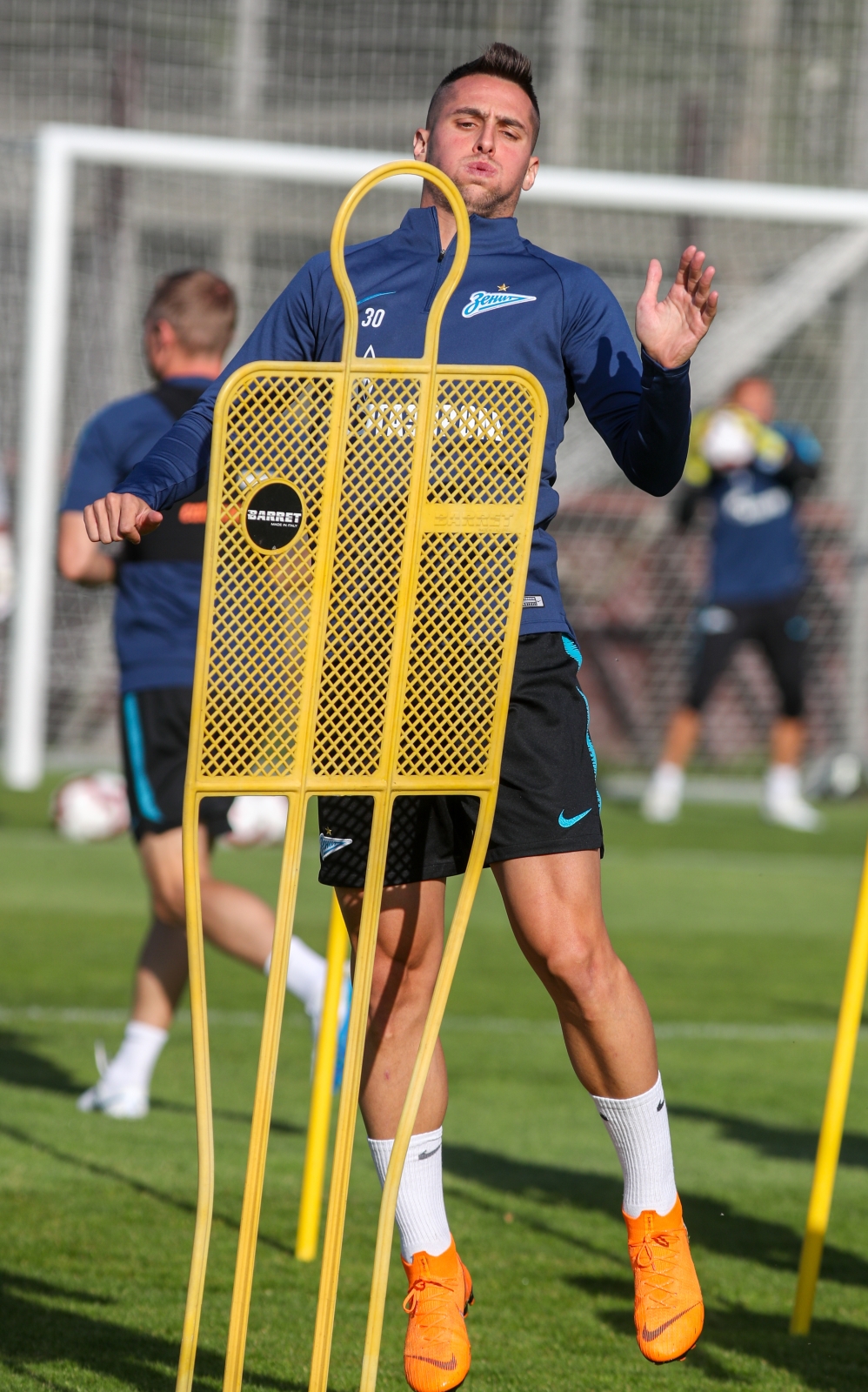 Открытая тренировка «Зенита» перед матчем с минским «Динамо»