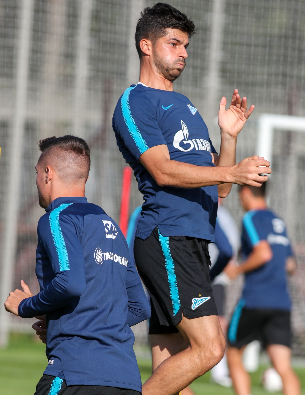 Открытая тренировка «Зенита» перед матчем с минским «Динамо»