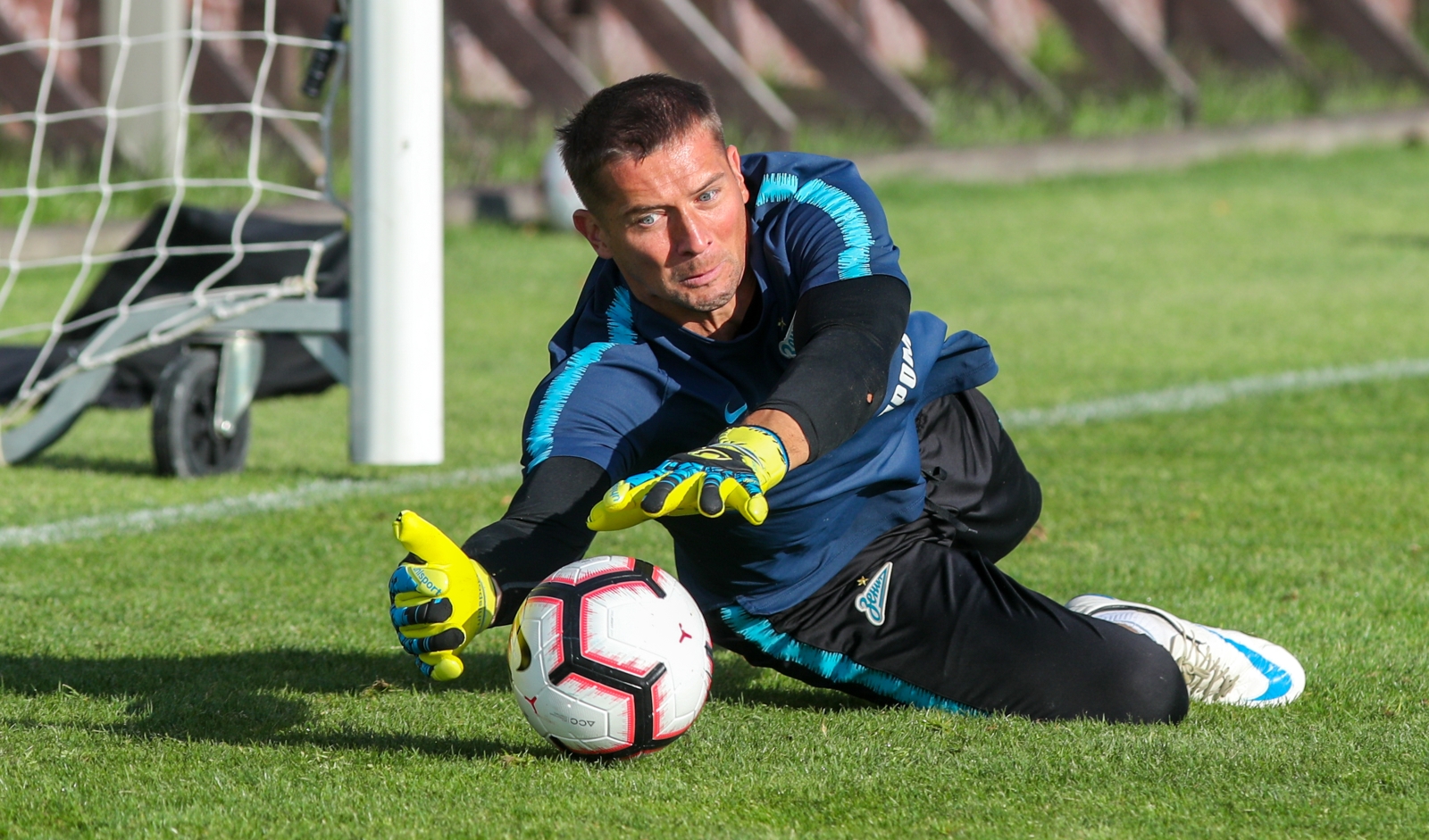 Открытая тренировка «Зенита» перед матчем с минским «Динамо»