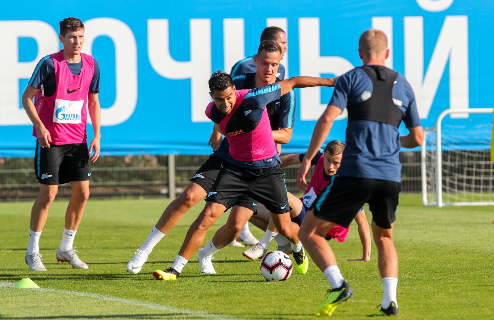 Открытая тренировка «Зенита» перед матчем с минским «Динамо»