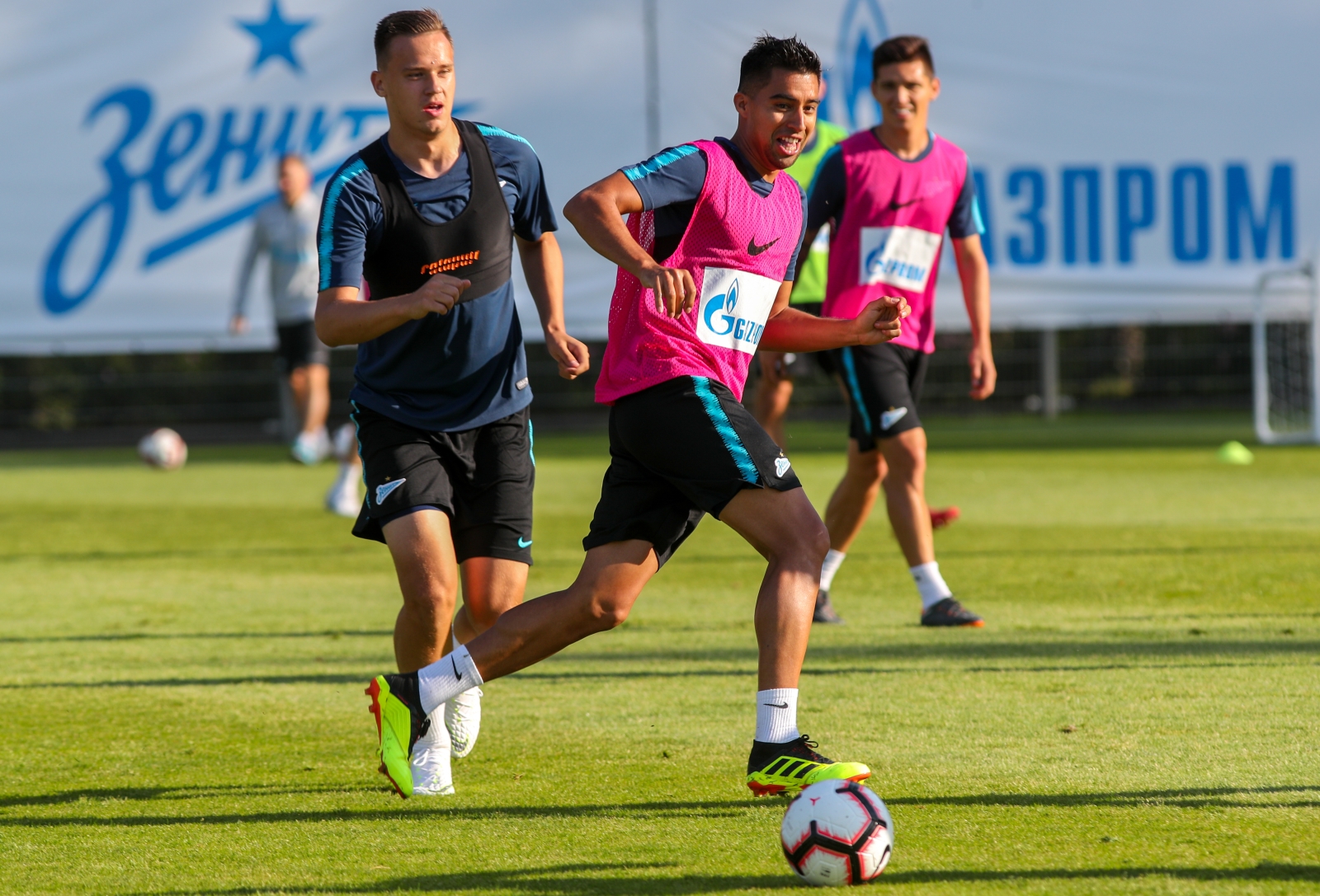 Открытая тренировка «Зенита» перед матчем с минским «Динамо»
