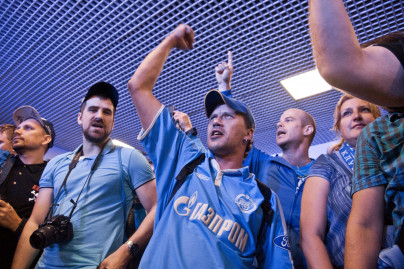 Фан-променад на матче чемпионата России 2018/19, «Зенит» — «Урал»