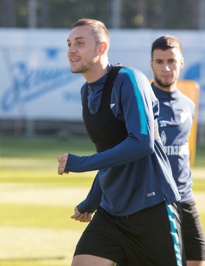 Открытая тренировка «Зенита» перед матчем с «Мольде»