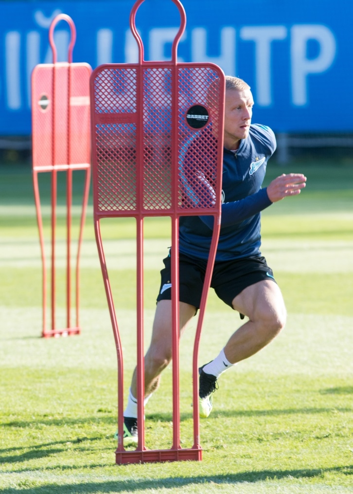 Открытая тренировка «Зенита» перед матчем с «Мольде»