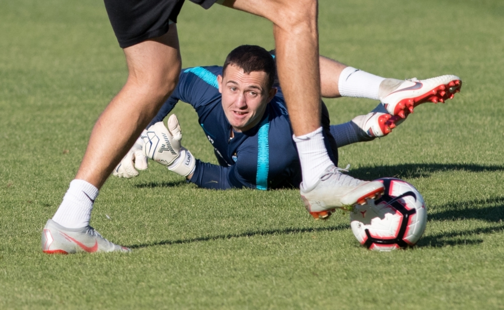 Открытая тренировка «Зенита» перед матчем с «Мольде»