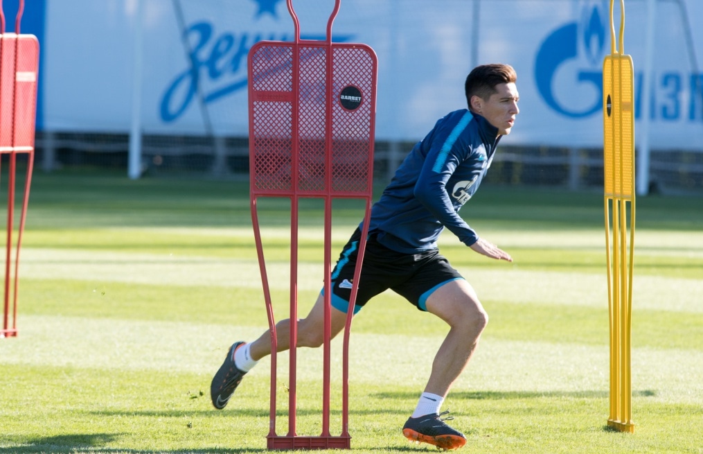 Открытая тренировка «Зенита» перед матчем с «Мольде»