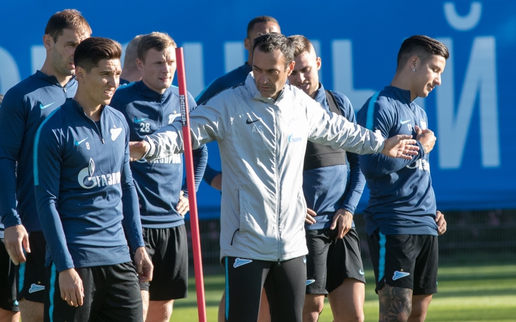 Открытая тренировка «Зенита» перед матчем с «Мольде»