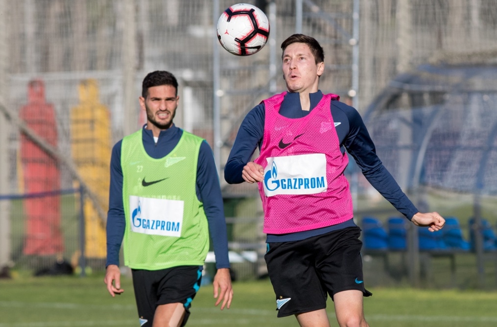 Открытая тренировка «Зенита» перед матчем с «Мольде»