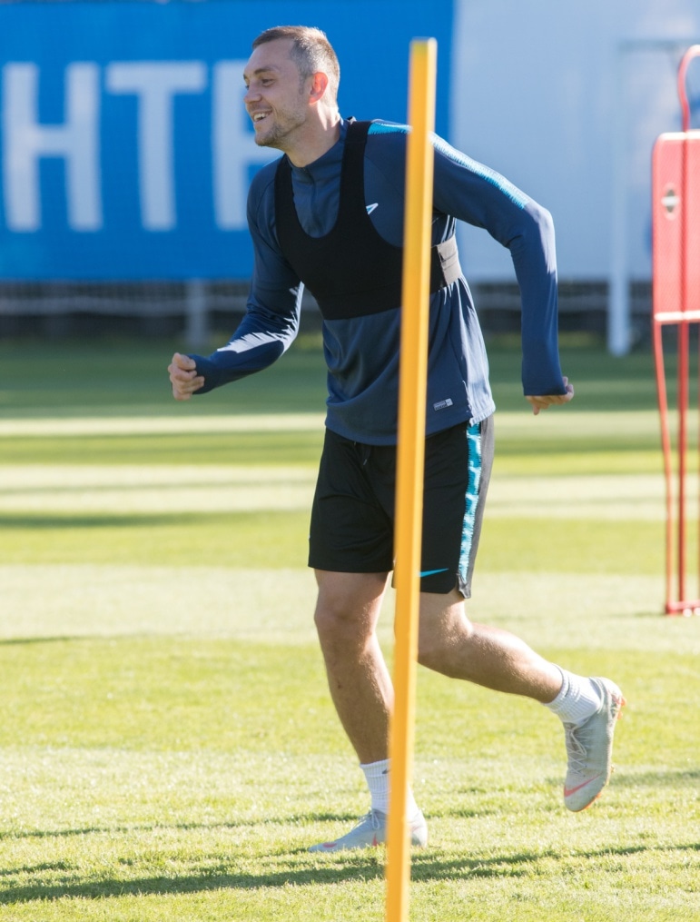 Открытая тренировка «Зенита» перед матчем с «Мольде»