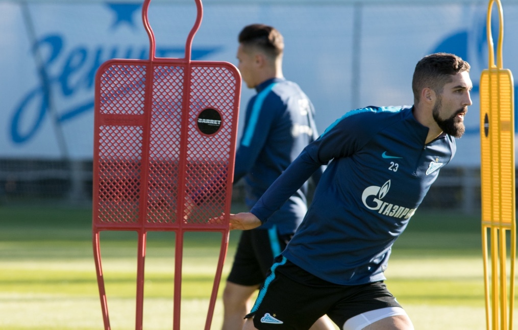 Открытая тренировка «Зенита» перед матчем с «Мольде»