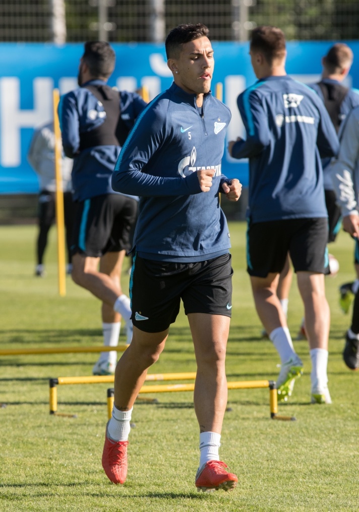 Открытая тренировка «Зенита» перед матчем с «Мольде»