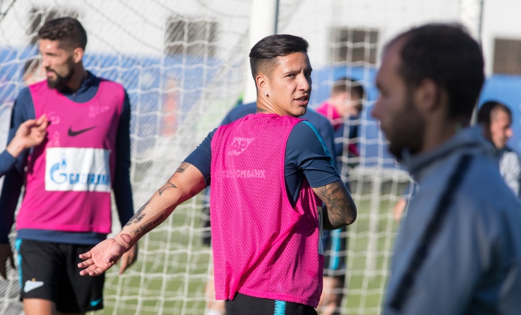 Открытая тренировка «Зенита» перед матчем с «Мольде»