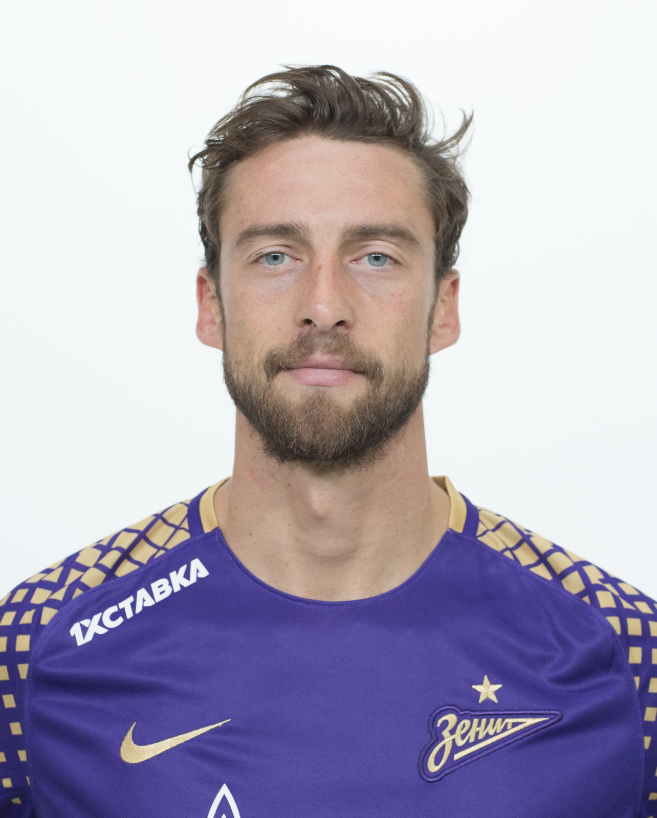 Фотосессия футболистов и тренеров основного состава ФК «Зенит» сезона 2018/19