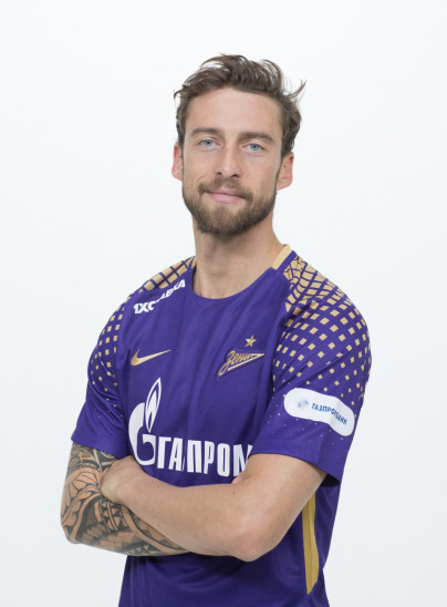 Фотосессия футболистов и тренеров основного состава ФК «Зенит» сезона 2018/19