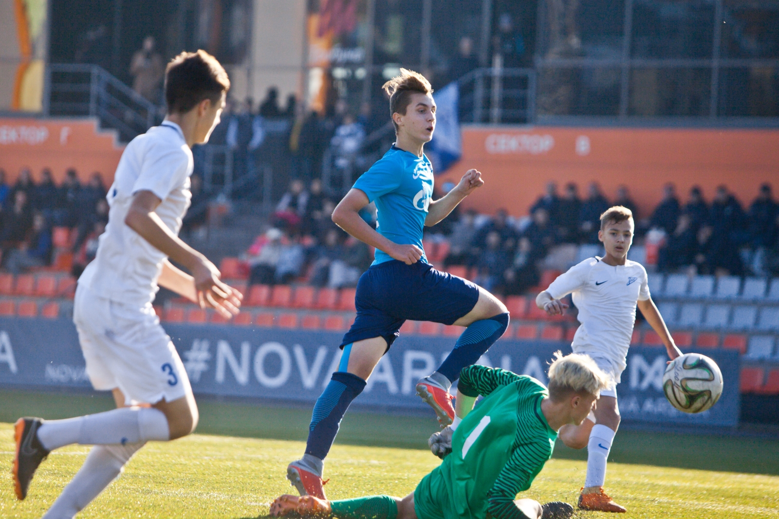 Финальный матч Кубка Санкт-Петербурга U-14 СШОР «Зенит» — Академия ФК «Зенит»