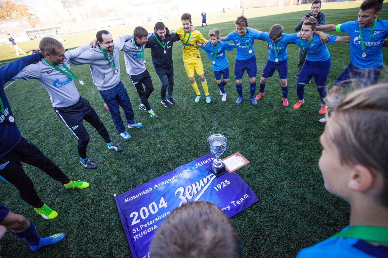Финальный матч Кубка Санкт-Петербурга U-14 СШОР «Зенит» — Академия ФК «Зенит»