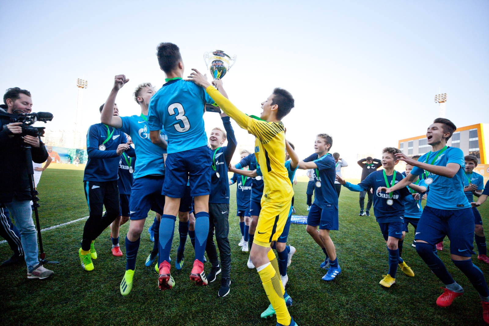 Финальный матч Кубка Санкт-Петербурга U-14 СШОР «Зенит» — Академия ФК «Зенит»
