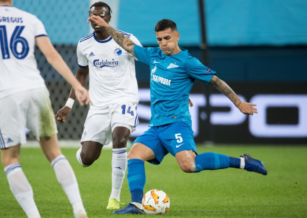 Лига Европы УЕФА 2018/19, «Зенит» — «Копенгаген»