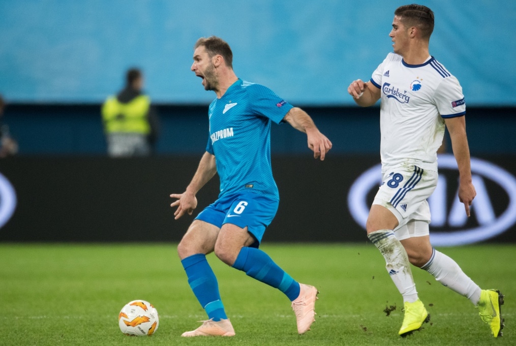Лига Европы УЕФА 2018/19, «Зенит» — «Копенгаген»