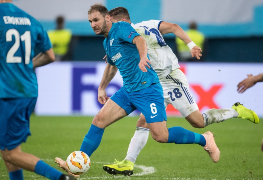 Лига Европы УЕФА 2018/19, «Зенит» — «Копенгаген»