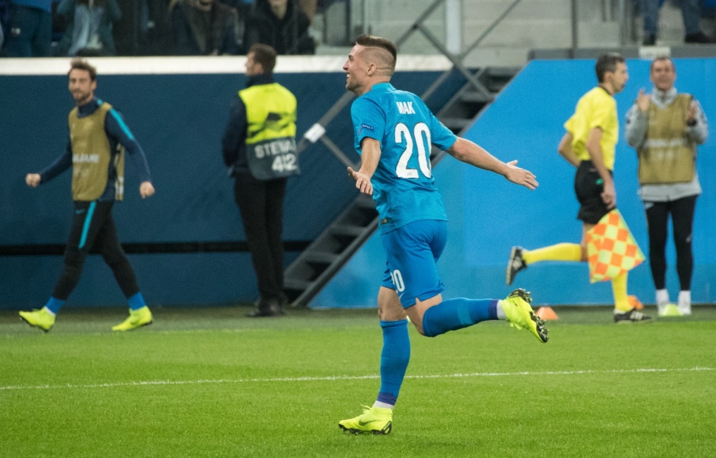 Лига Европы УЕФА 2018/19, «Зенит» — «Копенгаген»