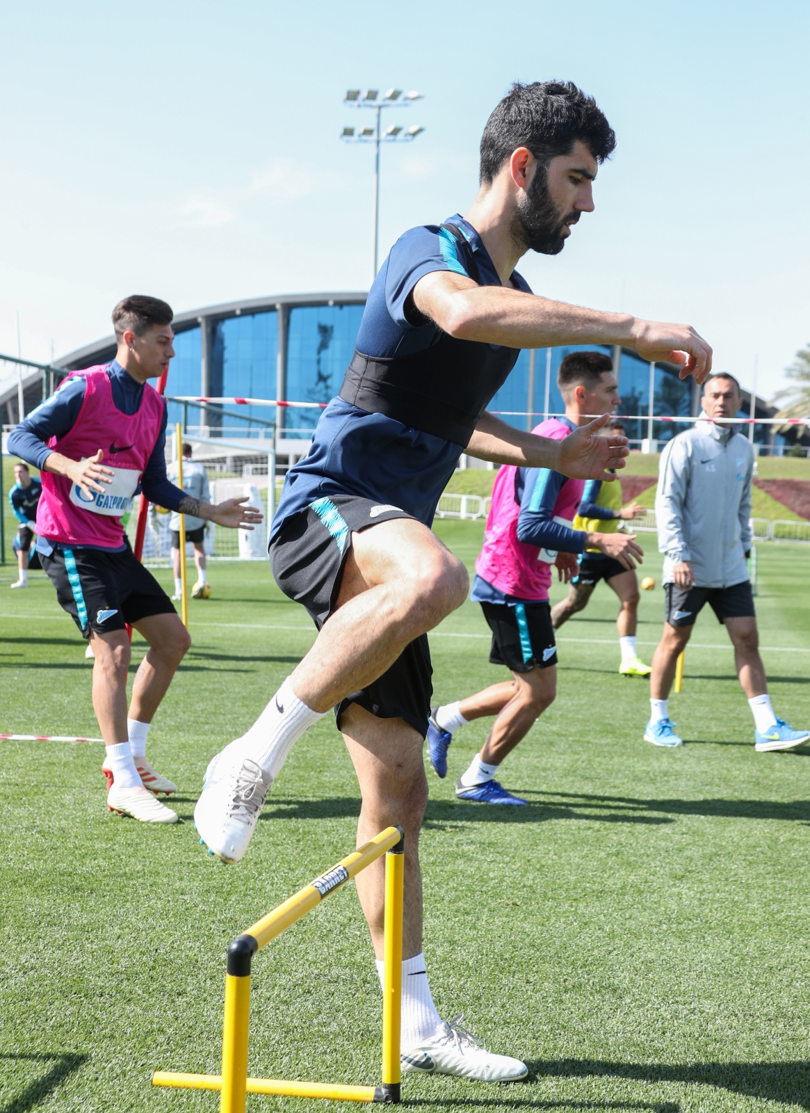 «Газпром»-тренировочные сборы в Катаре: 20 января, утренняя тренировка