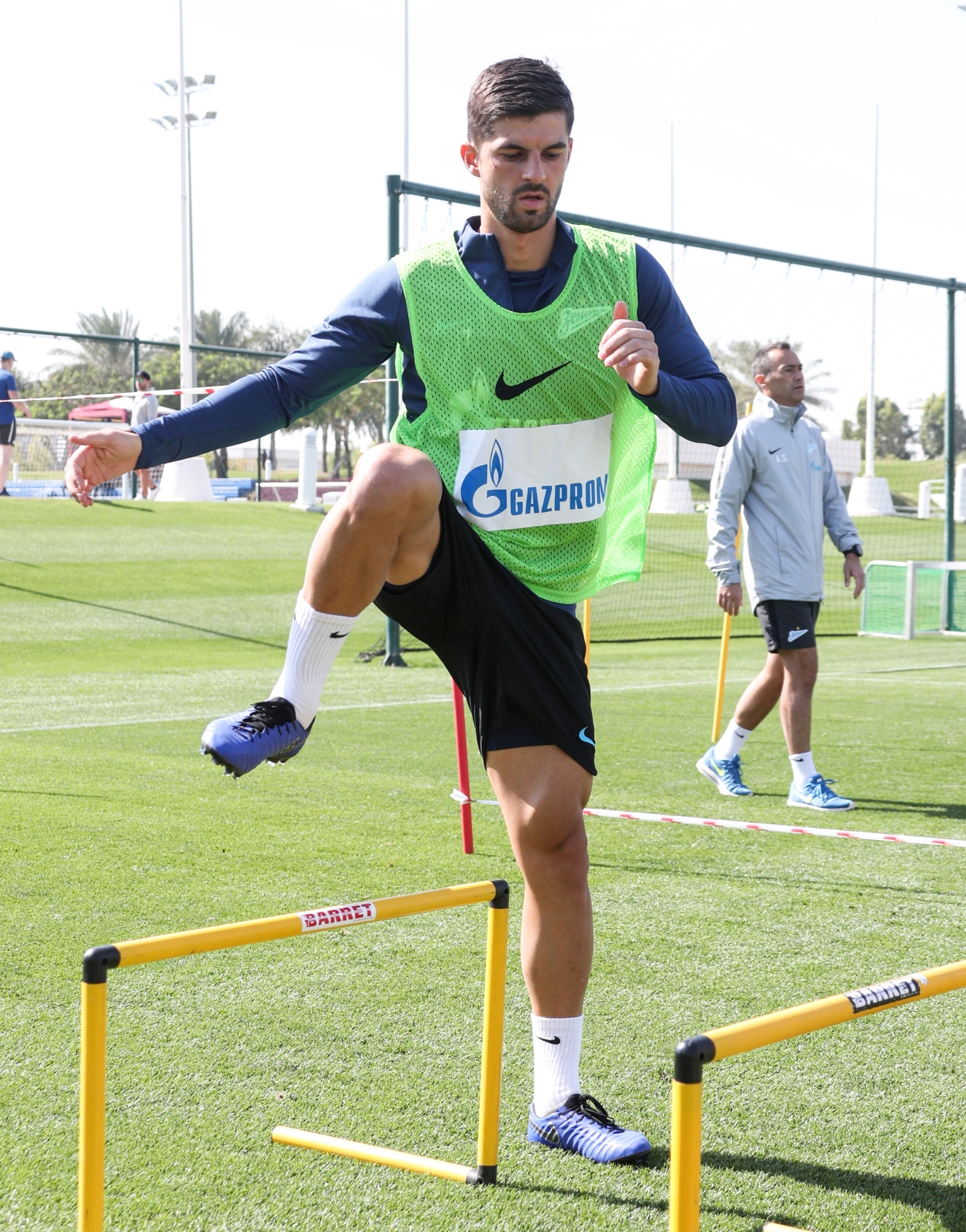 «Газпром»-тренировочные сборы в Катаре: 20 января, утренняя тренировка