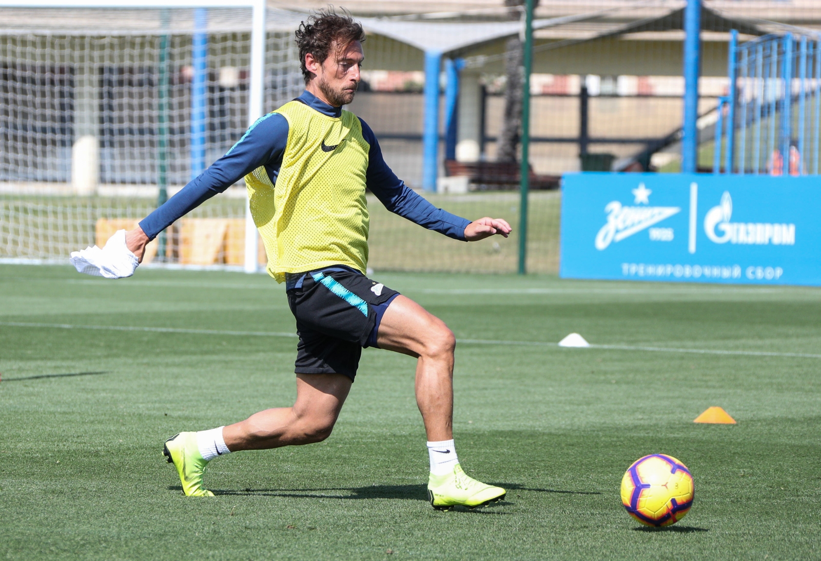 «Газпром»-тренировочные сборы в Катаре: 20 января, утренняя тренировка