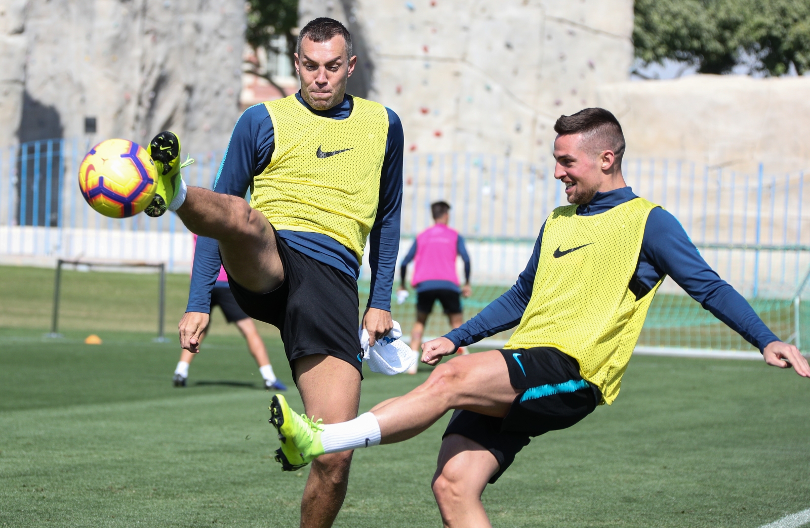 «Газпром»-тренировочные сборы в Катаре: 20 января, утренняя тренировка