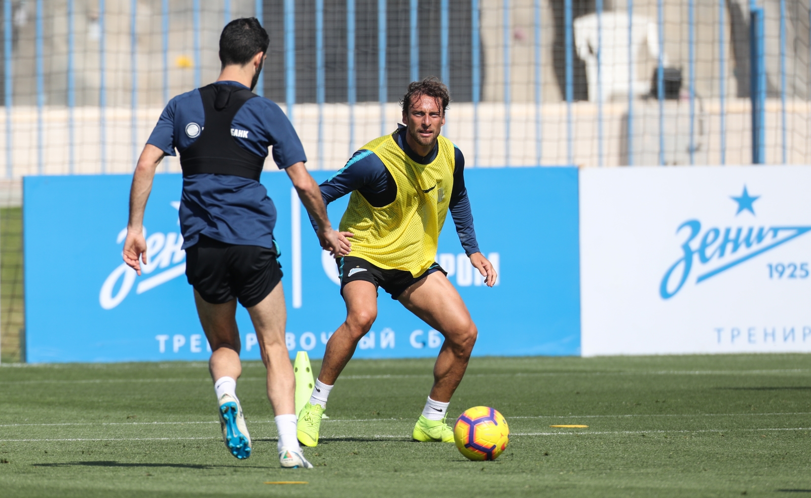 «Газпром»-тренировочные сборы в Катаре: 20 января, утренняя тренировка