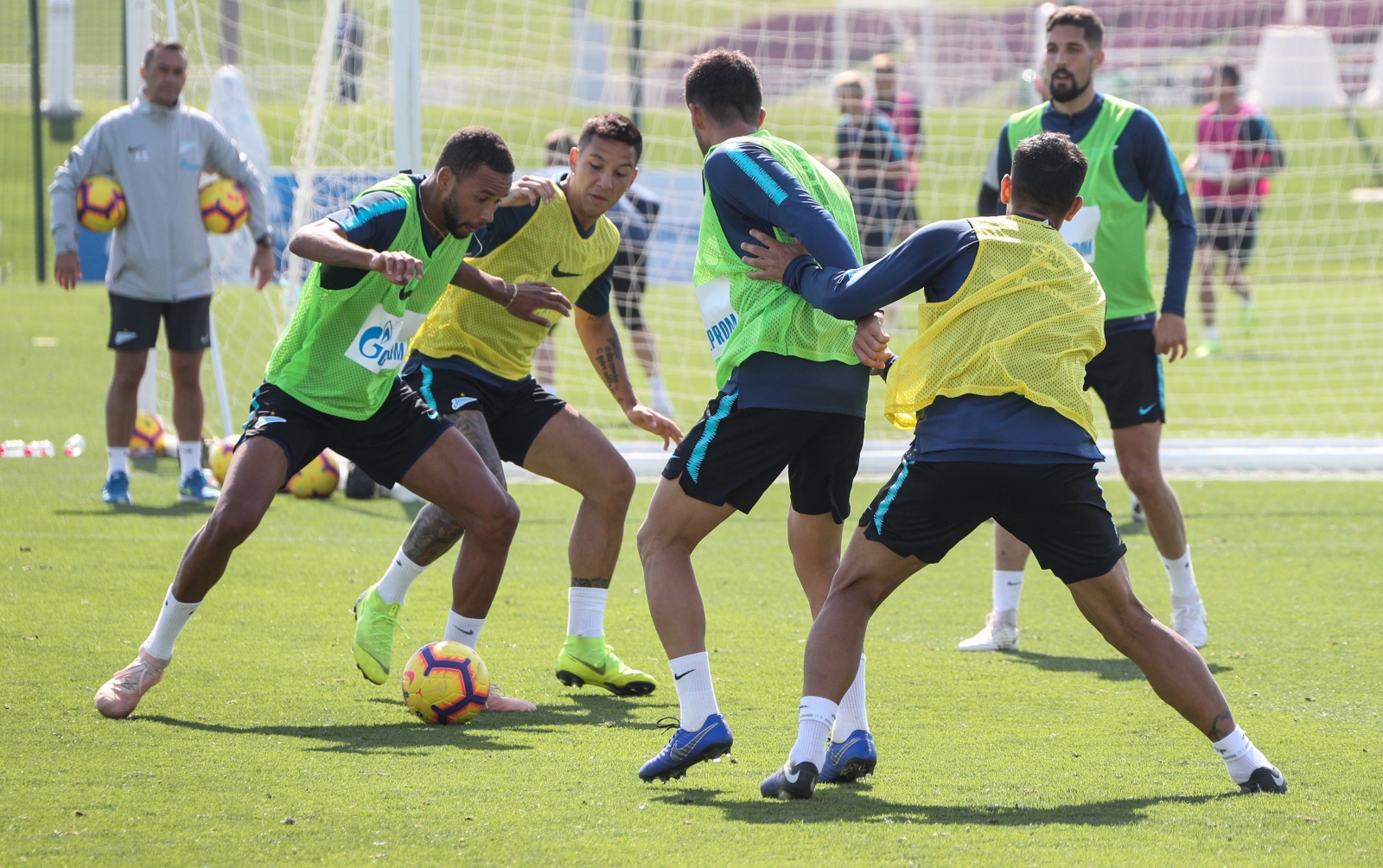 «Газпром»-тренировочные сборы в Катаре: 20 января, утренняя тренировка