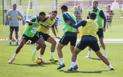 «Газпром»-тренировочные сборы в Катаре: 20 января, утренняя тренировка